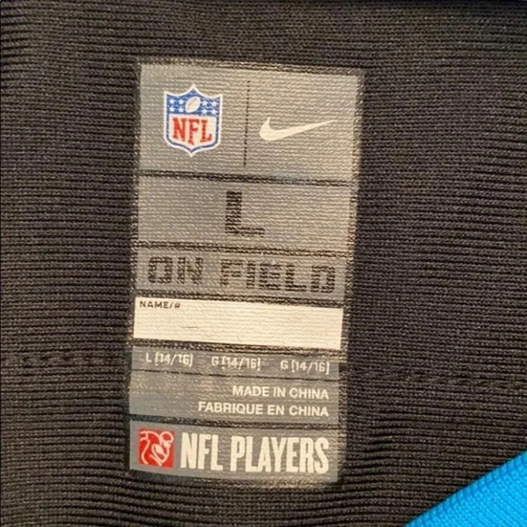 Cam Newton Carolina Panthers Football Jersey Large Return to the Panthers - Picture 5 of 7